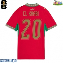 Marokko Ayoub El Kaabi #20 Hjemmedrakt Dame VM 2026 Kortermet